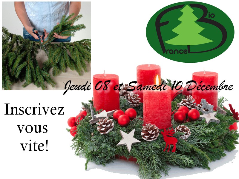 Atelier DIY de Noël avec du sapin de Noël Bio