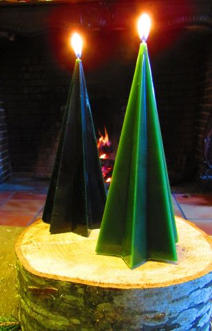 bougie sapin bio